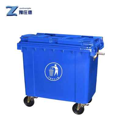 豫庄德 垃圾车手推个