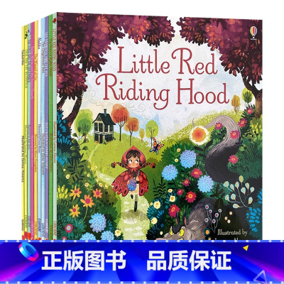 [正版]Usborne欧美经典童话故事10册英文原版绘本 Little Red Riding Hood/Cindere