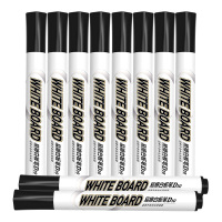 晨光白板笔10支出墨充足白板笔黑色(起订量3盒)AWMY2202A