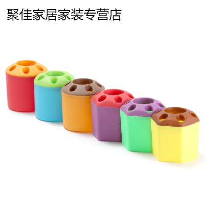 家柏饰(CORATED)牙刷筒牙刷座牙刷架桌面牙刷洗脸收纳盒牙膏牙刷架牙具座