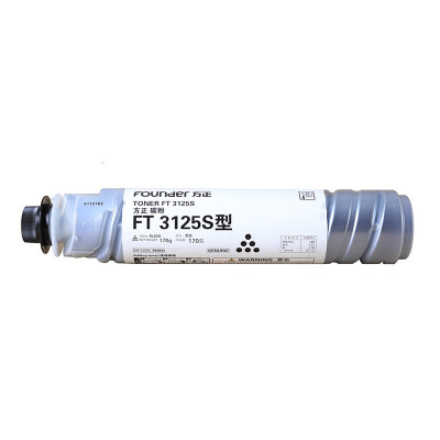 方正(Founder)FT3125S 6500页 适用于FR3125复合机 原装墨粉盒 (计价单位:支) 黑色