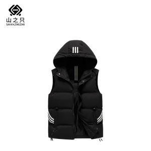 山之只 加厚保暖马甲 M-5XL 件