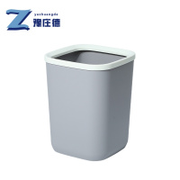 豫庄德办公室垃圾桶灰色个
