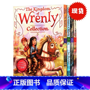 [正版] 儿童魔法故事1-4册 英文原版章节书 The Kingdom of Wrenly Collection