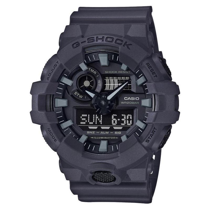卡西欧(casio)g-shock ga700 经典时尚百搭防水石英手表男女同款