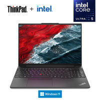ThinkPad E16 24CD AI经典商务本 16英寸笔记本电脑 定制 英特尔酷睿Ultra 5 125H 32G内存 2T固态 锐炫Arc显卡 2.5K高色域 黑