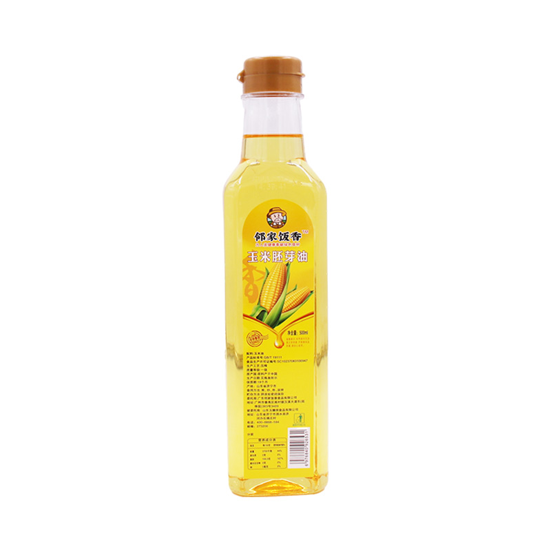 邻家饭香 非转基因 物理 压榨一级玉米胚芽油 500ml/瓶 LJFX34