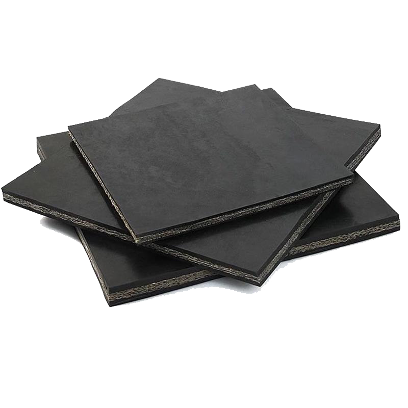 铁工邦 夹布橡胶板夹线耐磨橡胶垫 一层布1米*4mm约6.3米长 卷