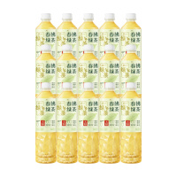 统一春拂绿茶春拂焙茶实惠茶饮料真茶萃取原味饮品500ml*15瓶