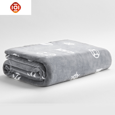 法兰绒加厚毛毯夏季单人宿舍学生珊瑚绒毯子暖床单双人午睡毯三维工匠