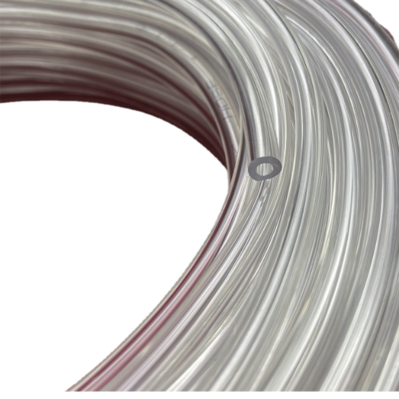 水平管塑料管透明pvc塑料软管高透明管一盘约80米 10mm 卷