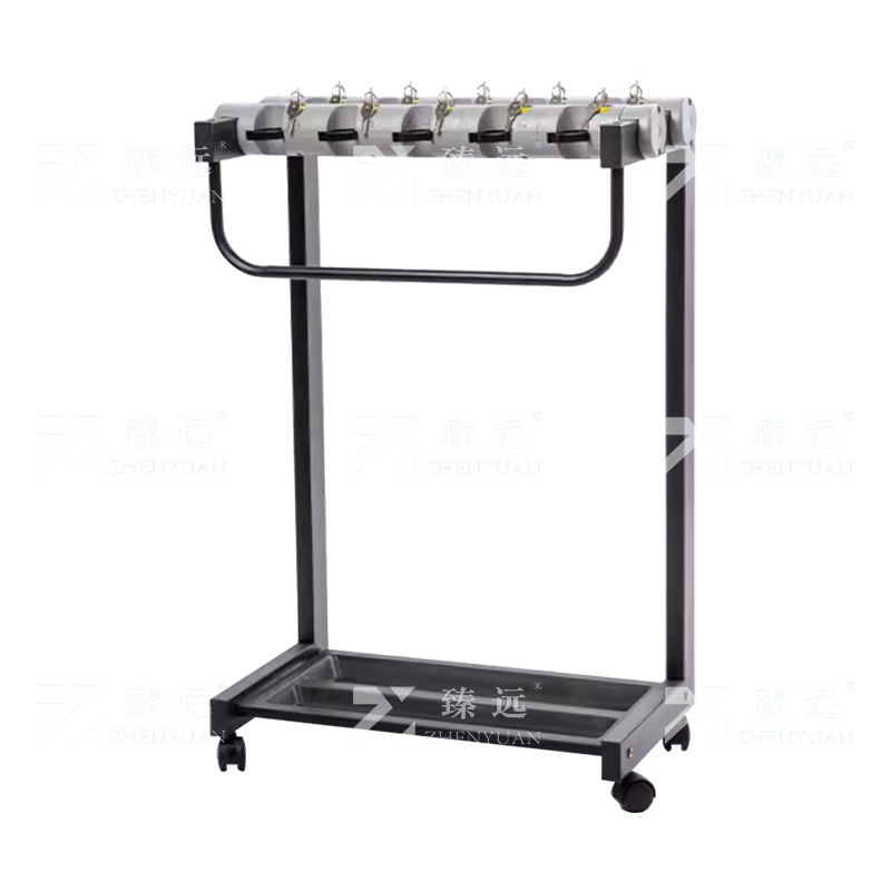 臻远 ZY4080113商用雨伞架带锁收纳置物架铁艺伞架子 10头