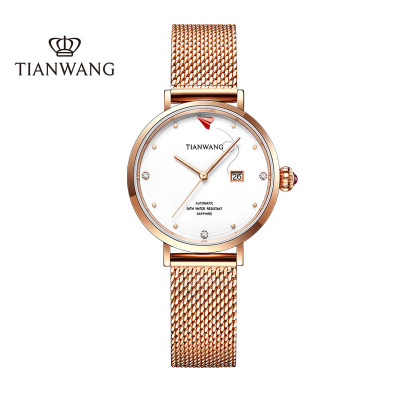 天王 时尚小米表链机械女生腕表送女友礼物星辰系列51140