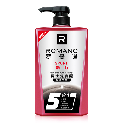 罗曼诺活力洗发水600ml