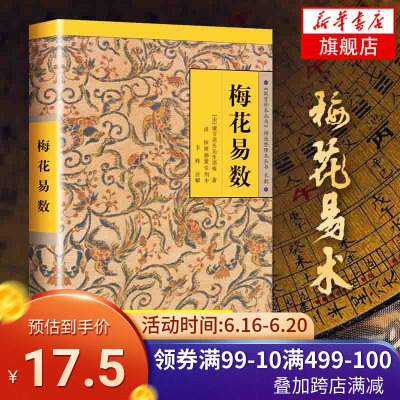 正版-梅花易数算卦术数占卜预测白话讲义精解占卜书籍周易全书易经入门奇门遁甲旗舰店