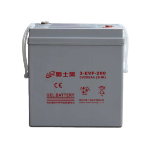 奥士美 蓄电池 6V 200Ah 块