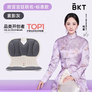 (故宫宫廷文化联名标准版素影灰)BKT人体工学护腰坐姿椅(适合体重100斤以下人群)