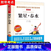 繁星春水 [正版]西游记原著小学生版五年级下册必读课外书青少年版完整版5年级下册快乐读书吧阅读书目吴承恩著儿童版书籍白话