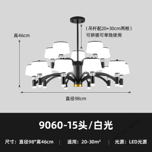 苏宁放心购 北欧吊灯客厅灯现代简约大气家用餐厅卧室灯具创意个性公寓灯饰