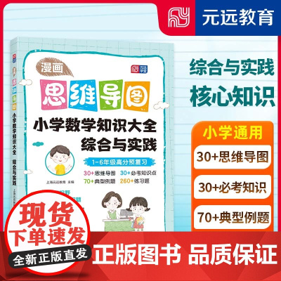 漫画思维导图 小学数学知识大全——综合与实践