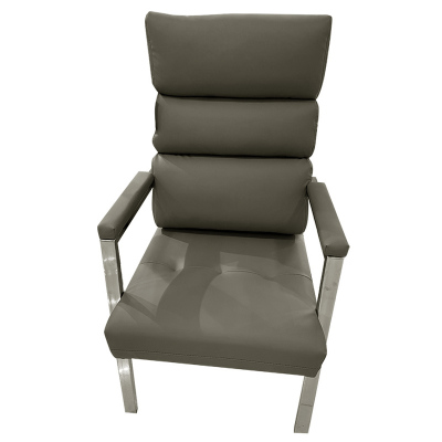 亿铁(YI TIE)办公椅会议椅学习椅钢架皮质椅