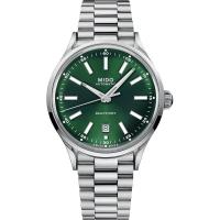 Mido男士复古风格绿色表盘自动机械手表mm高精度防水