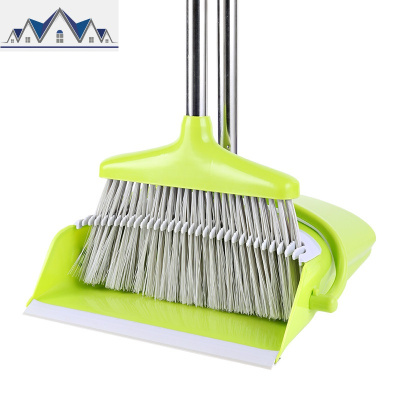 扫把套装扫把簸箕套装家用不粘头发清理北欧扫地扫帚工具 三维工匠