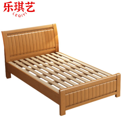 乐琪艺 实木单人床 2000*900*960mm 张