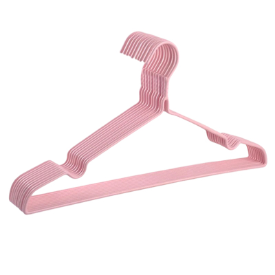 LONMATE 成人衣架加粗(凹槽)43cm-5个一组