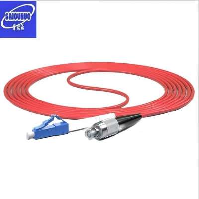 赛欧诺 红色铠装尾纤SCFCLC 10米 根