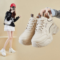 内增高ins韩版新款老爹鞋女秋季跑步休闲厚底