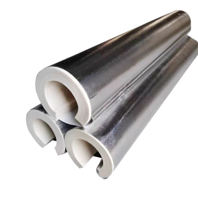 艳俏 聚乙烯保温管 防寒阻燃铝箔保温棉 内径22(4分)厚20mm 米