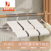 三维工匠衣架加粗不锈钢家用挂衣100个防滑学生宿舍成人晾晒衣服撑子