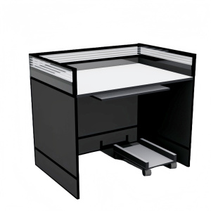 妙礼办公桌含主机托1000*750*950mm套