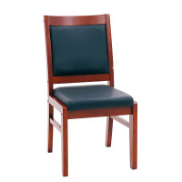 晋舰 会议椅四脚老板椅办公椅麻将椅皮电脑椅中式酒店椅大班椅SM平头椅