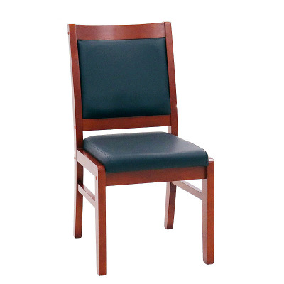 晋舰 会议椅四脚老板椅办公椅麻将椅皮电脑椅中式酒店椅大班椅SM平头椅