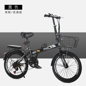 免安装20寸折叠自行车男女式超轻便捷单车迷你中小学生变速车
