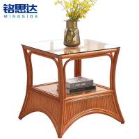 铭思达藤木茶几方几个