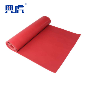 典虎 绝缘橡胶垫 红色5mm*1m*5m 卷