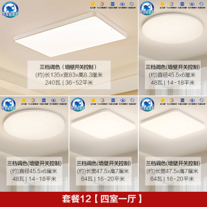欧普照明超大1.35米客厅灯吸顶灯超大瓦数高亮吸顶灯灯具家用自建房用