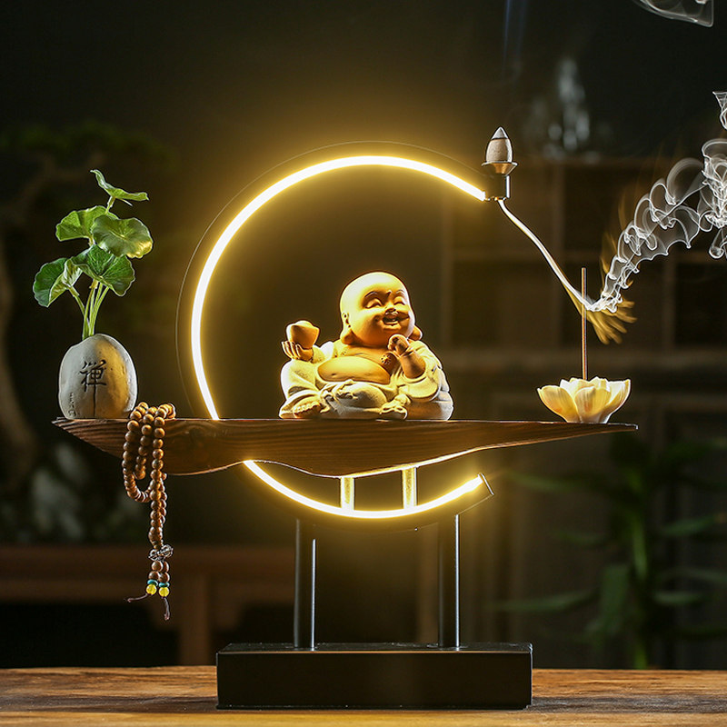 三维工匠 自在弥勒佛(带图片灯圈全套)