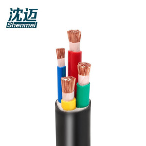 沈迈 铜芯软电缆 ZR-YJVR-0.6/1KV-3*150+1*70mm² /米