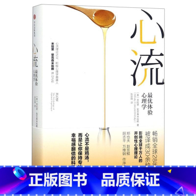 [正版]书店心流(优体验心理学)(精) (美)米哈里·契克森米哈赖著 心理学出版社普通大众