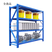 全鼎高承重300kg货架置物架钢制货架长200宽50高200CM