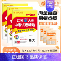 [2025版]语数英-3本 初中通用 [正版]考必胜备考2025江苏省13十三大市中考试卷精选卷子初中初三总复习资料全套