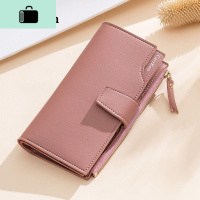 2019年新款女士钱包长款超薄韩版时尚多功能大容量软拉链搭夹NEW LAKE