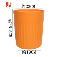三维工匠创意家用大号卫生间客厅厨房卧室办公室带压圈无盖垃圾桶轻奢纸篓