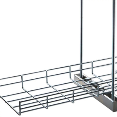 中锦科技 网络桥架 开放式弱电综合布线槽 [304不锈钢]100×100×5mm(宽×高×丝径)米