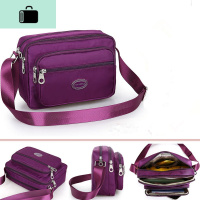 小包包女妈妈包多层斜挎包女式小布包做生意收钱包尼龙百搭单肩包NEW LAKE女士单肩包