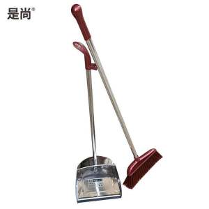 是尚 不锈钢扫把簸箕套装 扫把+簸箕 套